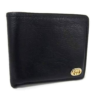 Gucci Black Leather Wallet (Bi-Fold) (Pre-Owned)