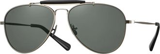Eyevan 7285 Astro Zonnebril - unisex - Zonnebrillen - Grijs - 57 MM - Accessoires