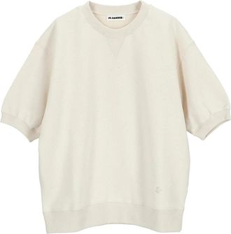 Jil Sander Felpa - Dames - Sweatshirts - Wit - XS - Hoodies & sweatvesten