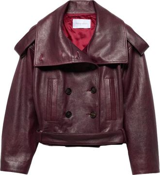 7 For All Mankind Double Breasted High Neck Shortcoat 7nee0h69