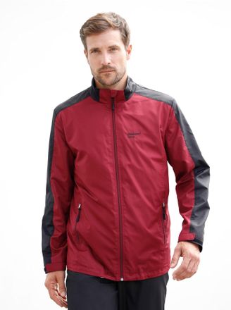 Catamaran Funktionsjacke CATAMARAN, Herren, Gr. 56, rot (dunkelrot, schwarz), 100% Polyester, unifarben, Jacken Funktionsjacke