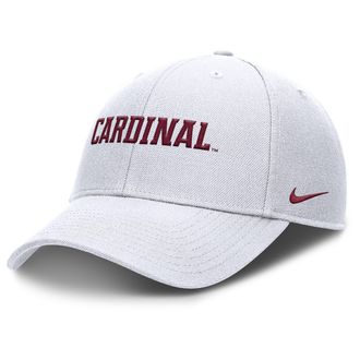 Nike Stanford On-Field Rise Gameday Nike Mens Dri-FIT College Trucker Adjustable Hat in White | NC9410ASDN-ZU5