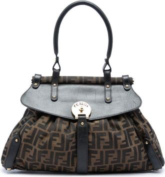 Fendi Pre-owned Fendi Medium Zucca Canvas Magic Handbag Ladies CDGB60ZU7NXQPWAG