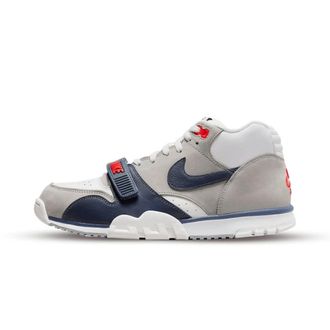 Nike Fitness, Heren, Grijs, 41 EU, Leer, Air Trainer 1