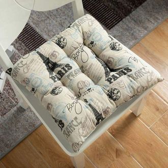 OEM Juego De 4 Cojines De Asiento, 40 X 40 X 5 Cm, Para Uso Interior Y Exterior, Relleno Grueso De Algod&oacute;n, Coj&iacute;n Acolchado/coj&iacute;n De Suelo -crezuo