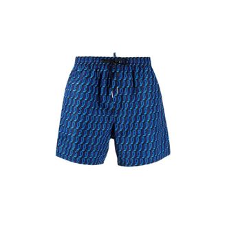 Dsquared2 Uomo, Costumi da bagno, Blu, M, new