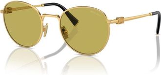 Miu Miu MU55ZS 5AK07O Gold/Olive Green