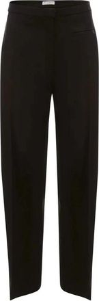 J.W.Anderson Rechte Pijp Formele Broek - Dames - Straight fit broeken - Zwart - XS - Wol - Broeken