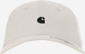 Carhartt Work in Progress White Logo Cap