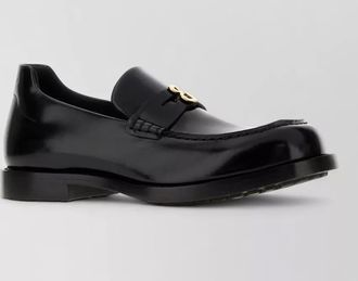 Balenciaga leather comfy loafers