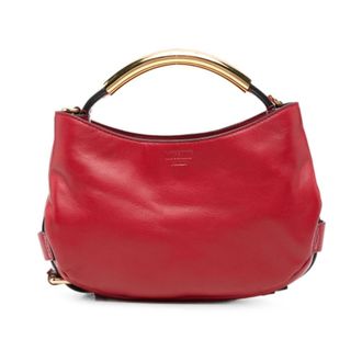 Moschino Handle Me Tote Bag - Dames - Handtassen - Rood - ONE Size - Nylon - Tassen