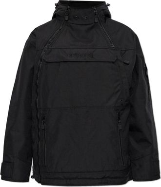 Coperni Asymmetric Parka - Dames - Zomerjassen - Zwart - 2XS - Leer - Jassen