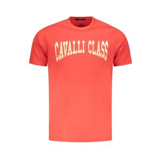 Cavalli Hombre, Camisetas, Rojo, Talla: L