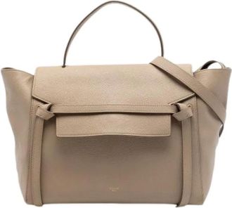 Celine Pre-owned Mini Belt Bag - Dames - Vintage Handtas - Beige - ONE Size - Leer - Vintage