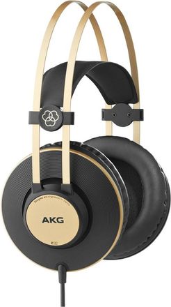 AKG Akg K92 Auriculares Al&aacute;mbrico Diadema M&uacute;sica Negro, Oro