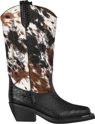Alma En Pena Gedrukte halfboot - Dames - Cowboylaarzen - Veelkleurig - 42 EU - Schoenen