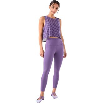Tavi Flatter Flow Hi Lo Tank in Grape Abstract at Nordstrom, Size X-Small