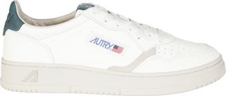 Autry White Medalist Low Leather Sneakers