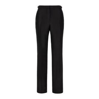The Row Rechte broek - Dames - Broeken - Zwart - Maat: S Zijde