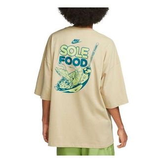 Nike Sportswear Sole Food T-Shirt Team Gold FB9808-783