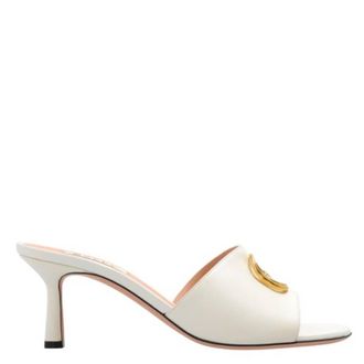 Bally Geha 65 Leather Sandals, Brand Size 37.5 ( US Size 7 )