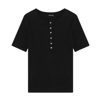 Anine Bing Dames, Tops, Zwart, Maat: XS