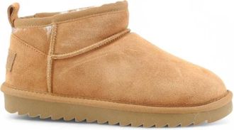 Colors Of California Enkellaars - Dames - Winterlaarzen - Bruin - 41 EU - Leer - Schoenen