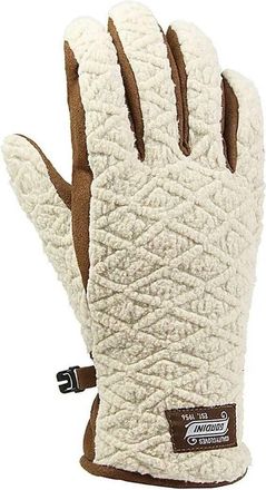 Gordini Womens Argyle Gloves In Oatmeal