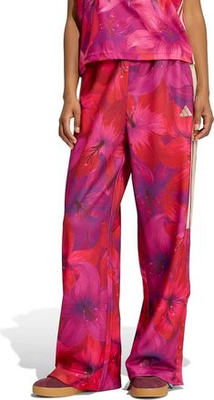 adidas Broek met wijde pijpen, print, FARM RIO
