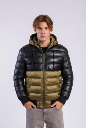 Freaky Nation Lederjacke FREAKY NATION Best Plan-FN, Herren, Gr. M(46), schwarz, 100% Leder, Jacken Lederjacke
