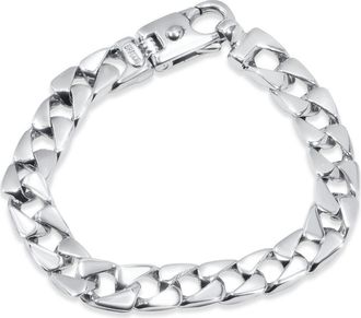 Pompeii3 Mens Curb Link 14k Gold (50gram) or Platinum (80gram) 10mm Bracelet 8.5