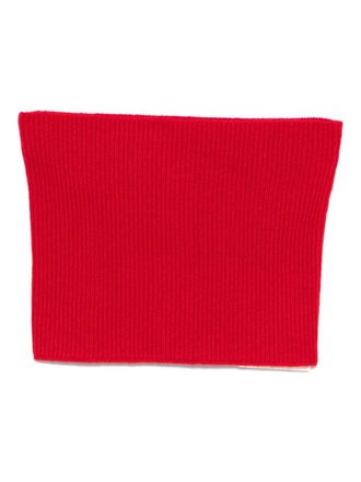 Toteme Sciarpa a coste in cashmere - Rosso