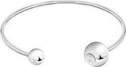 Calvin Klein Pulsera de acero inoxidable con esferas