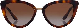 Ralph Lauren Cat-Eye Zonnebril - Dames - Accessoires - Bruin - Maat: ONE Size