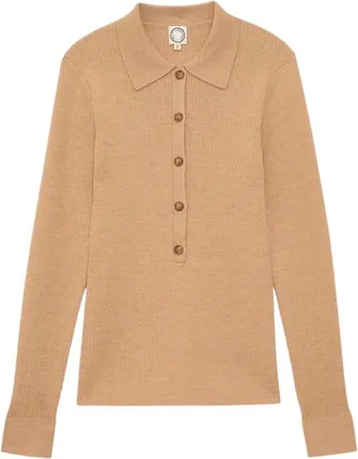 Ines De La Fressange Mujer, Jerseys, Beige, Talla: S
