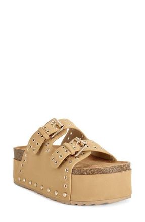 Azalea Wang Algedi Sandal in Tan at Nordstrom, Size 10