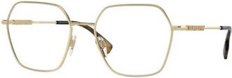 Burberry Be 1381 1109 Glasses - Dames - Brillen - Geel - 54 MM - Accessoires