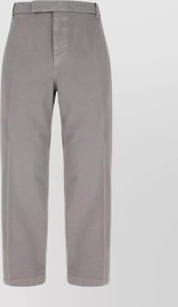 Thom Browne cotton chino pants button detail