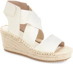 Eileen Fisher Willow Espadrille Wedge Sandal in Bone at Nordstrom Rack, Size 5.5