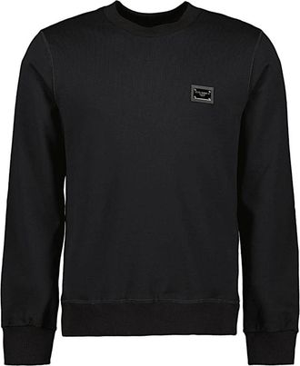 Dolce & Gabbana Felpa - Heren - Sweatshirts - Zwart - XS - Hoodies & sweatvesten