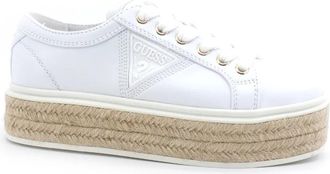 Guess Platform Sneakers - Dames - Sneakers - Wit - 41 EU - Leer - Schoenen