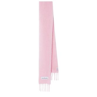 Acne Studios Bufanda estrecha de mohair - Accessories - unisex - Rosa - ONE SIZE