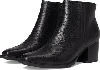Born Aiken Womens Boots Black (Snake Combo) : 7.5 M (B), Leather