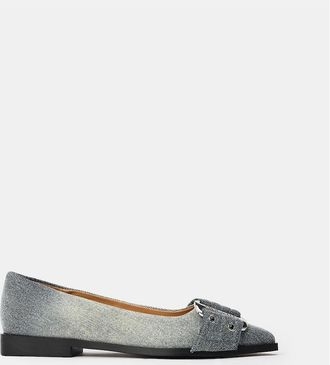 Steve Madden Womens Grail Textured Block Heel Pumps - Blue - Size: 6