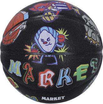 Market Varsity Overload Basketbal met All-Over Logo - unisex - Sportaccessoires - Veelkleurig - ONE Size - Fitness