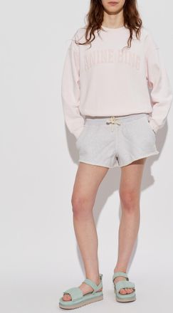 Golden Goose Cotton Shorts, Womens, Grey