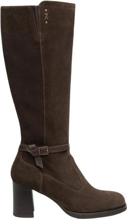 Nero Giardini Stivali in camoscio e pelle - - Shoes - Donna - Marrone - 36 EU