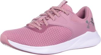 Under Armour Womens Amour Charged Aurora 2 Trainers Pink/White 5 (38.5)