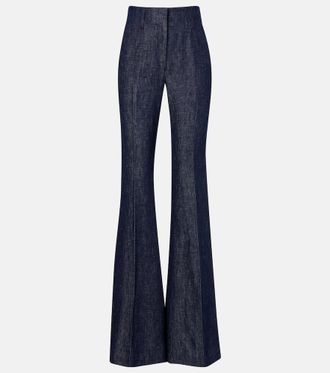 Gabriela Hearst Rhein linen flared pants