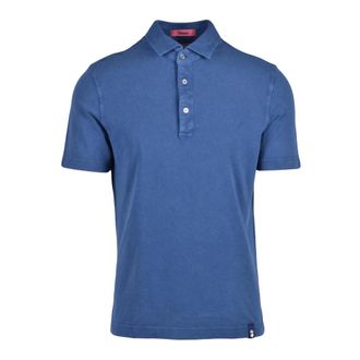 Drumohr Polo Shirts, male, Blue, Size: 3XL Polo